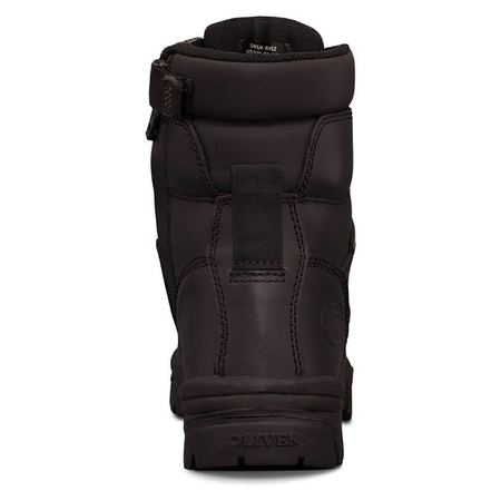 Oliver 150Mm Black Zip Sided Boot (45645Z)