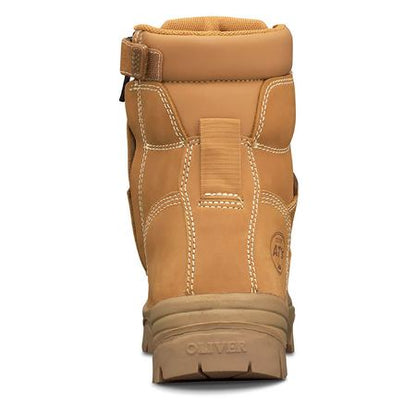 Oliver 150mm Wheat Zip Sided Boot (45632Z)