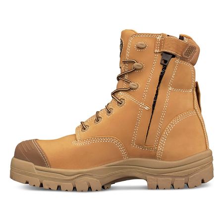 Oliver 150mm Wheat Zip Sided Boot (45632Z)