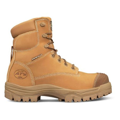 Oliver 150mm Wheat Zip Sided Boot (45632Z)