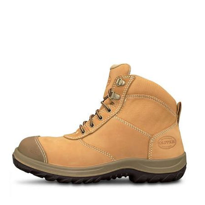 Oliver Wheat Zip Sided Ankle Boot (34662)