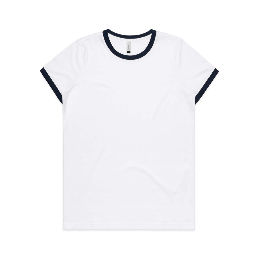 Ascolour Women's Ringer Tee (4053)