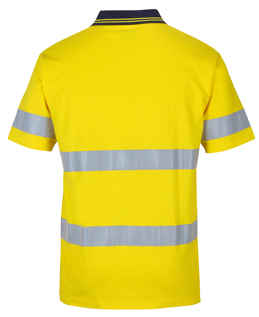 JB's Hi Vis (D+N) S/S Cotton Polo (6DCPS)