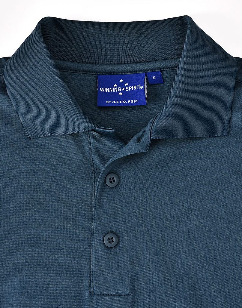 Winning Spirit Men's Sustainable Poly/Cotton Corporate SS Polo (PS91)