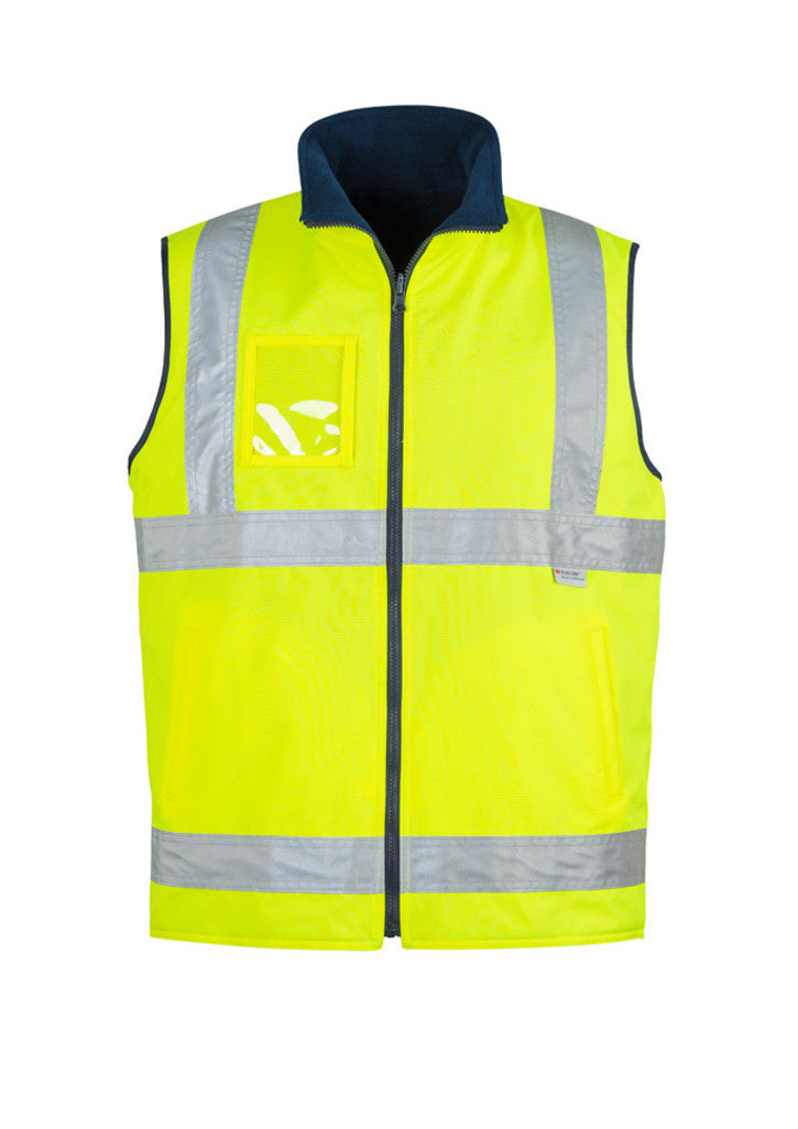 Syzmik ZV358 Mens Hi Vis Lightweight Fleece Lined Vest