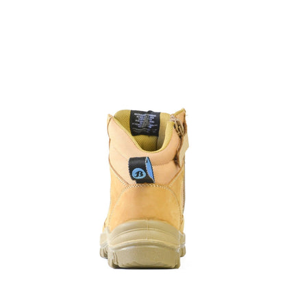 Bata Zippy LaceUp with Zip Safety WorkBoot (804-88841)