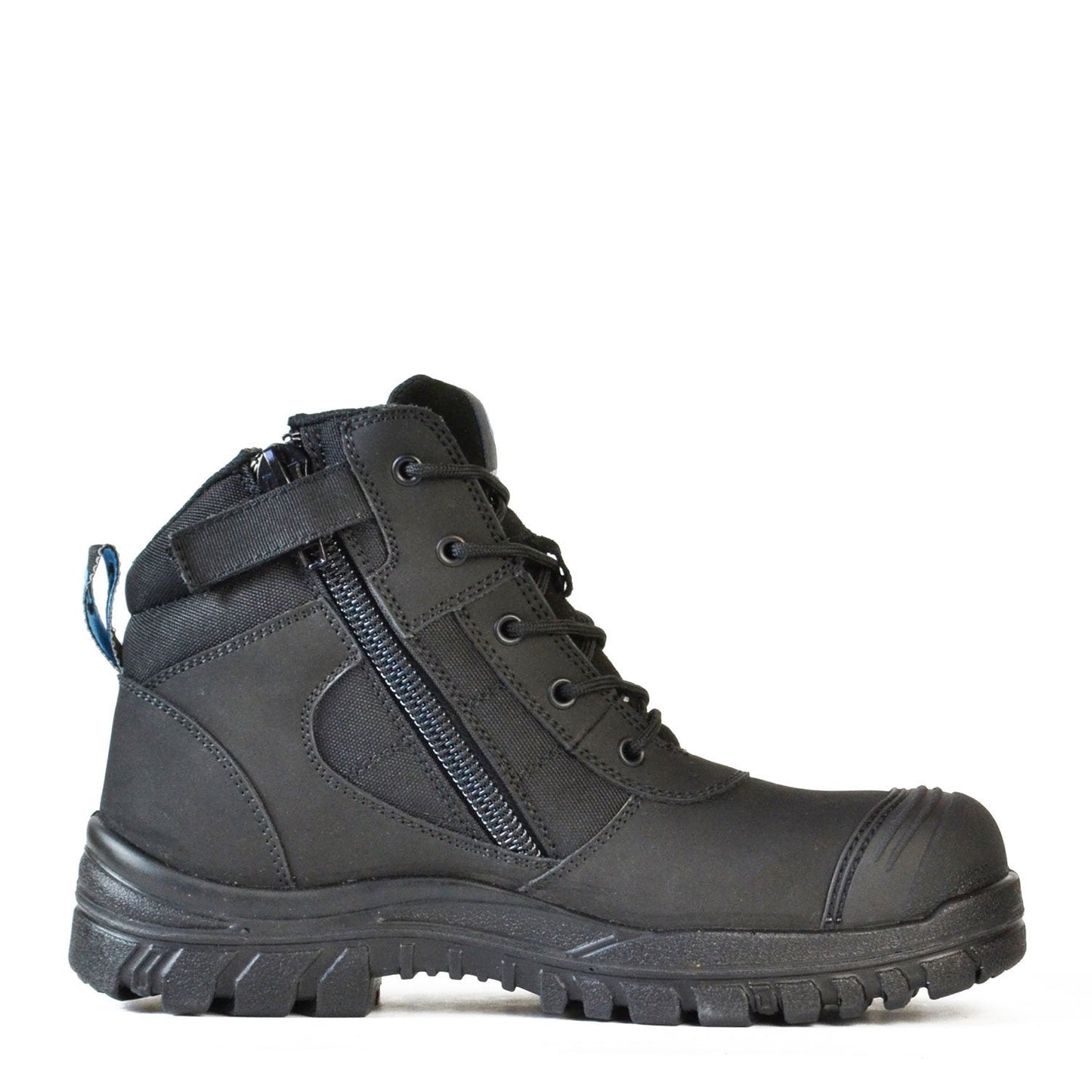 Bata Zippy LaceUp with Zip Safety Boot (804-66641)