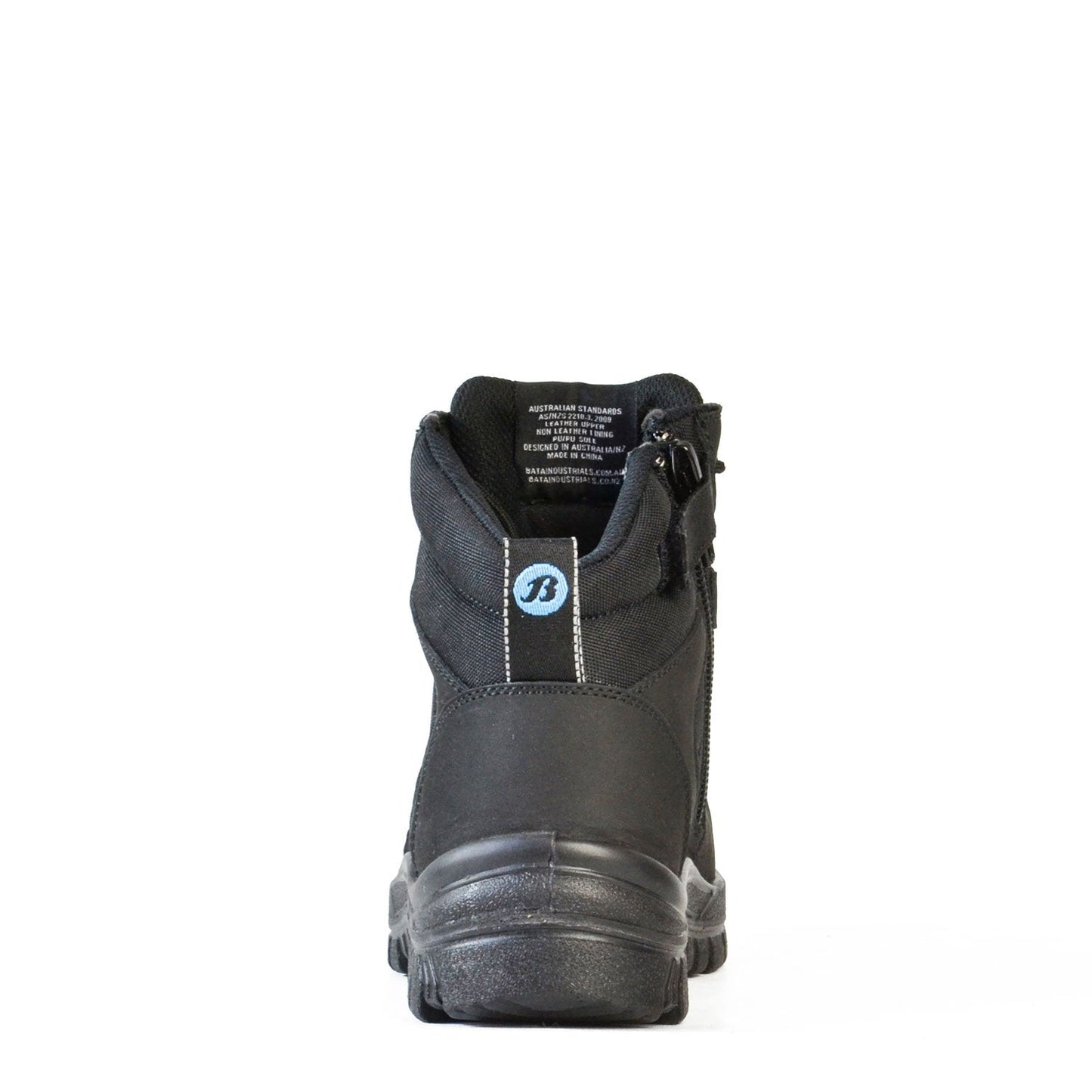 Bata Zippy LaceUp with Zip Safety Boot (804-66641)