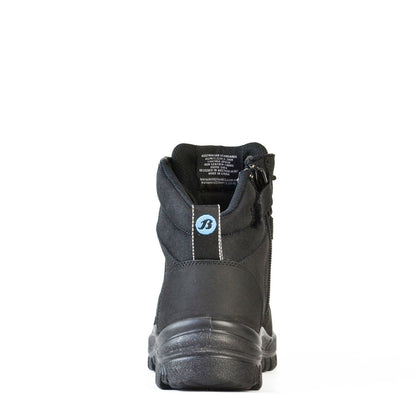 Bata Zippy LaceUp with Zip Safety Boot (804-66641)