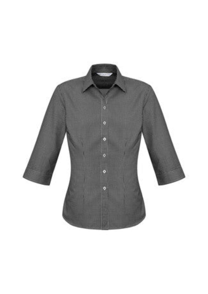 Biz Collection Womens Ellison 3/4 Sleeve Shirt (S716LT)