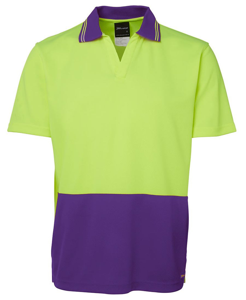 JB's Hi Vis S/S Non Button Polo (6HNB)