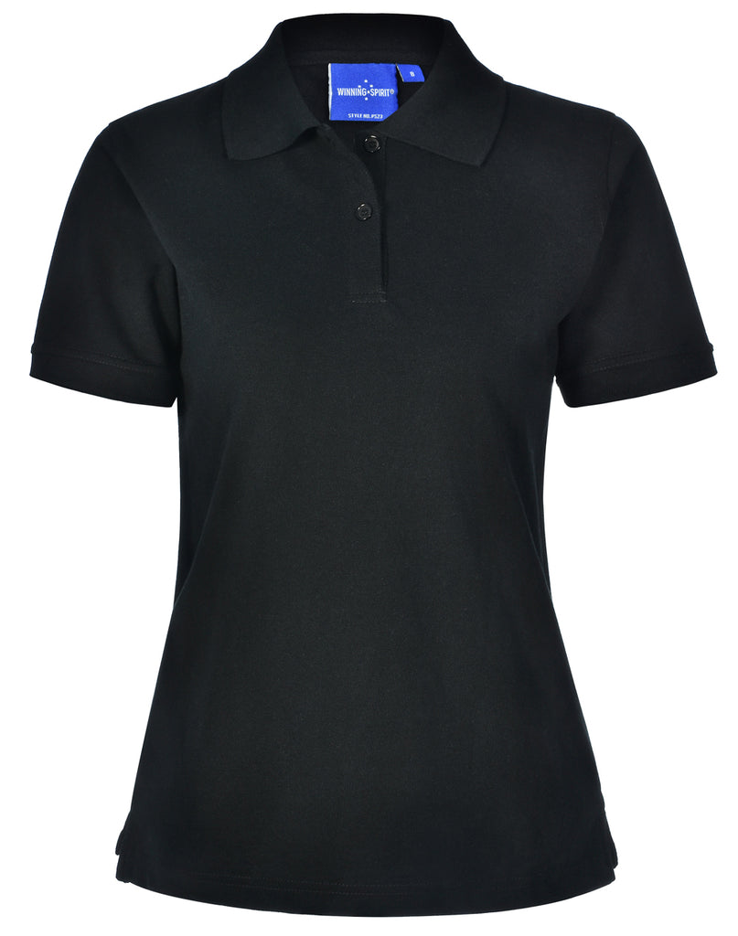 Winning Spirit Ladies' Tight Pique Knit Short Sleeve Polo (PS23)