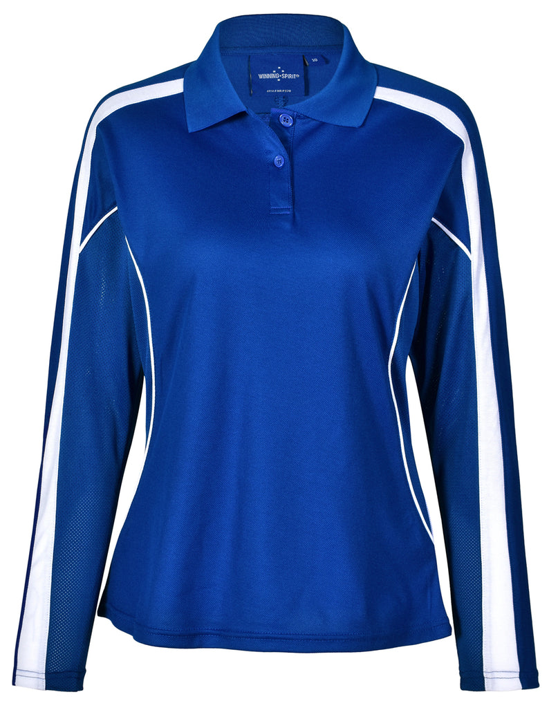 Winning Spirit Ladies' TrueDry® Long Sleeve Polo (PS70)